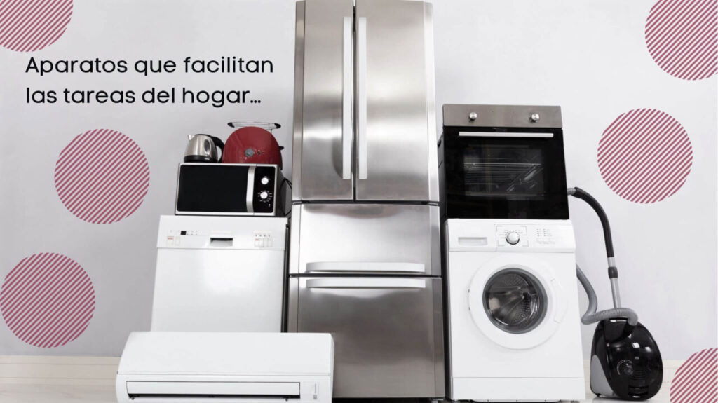 Electrodomésticos, aparatos que facilitan las tareas del hogar