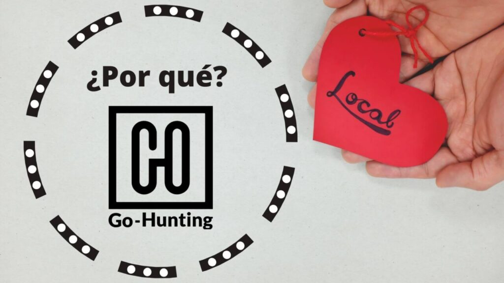 Dar, recibir y conectar, consume en Go-Hunting