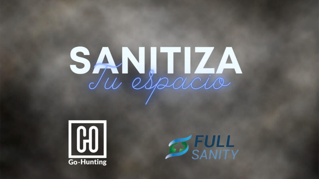 Sanitiza tu espacio y sigue cuidando de ti