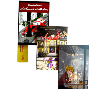 Serie con Tres Libros de Mauricio Warrô