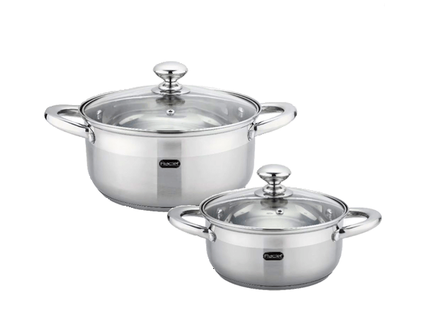 Batería de cocina de 7 piezas Fraciel.