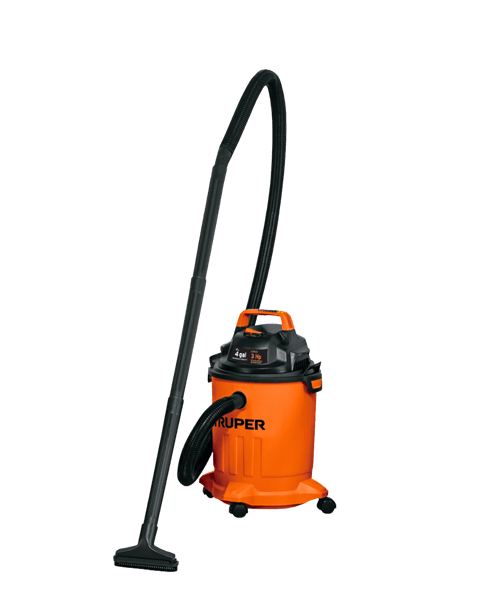 Aspiradora marca Truper para superficies mojadas o secas.