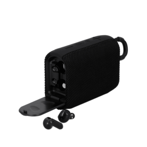 Bocina bluetooth portátil.