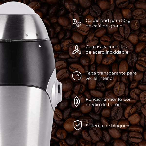Molino de Café Daewoo con cuchillas de acero inoxidable - Imagen 4