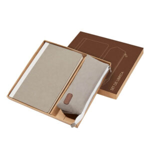 Set ecológico con libreta y portalápices AUS ECO VAVIRI