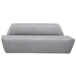 Sofá de 3 plazas, 200×70×80 cm. Disponible en versión estándar o con grommet CS-1327 en un lado para conexión de dispositivos.